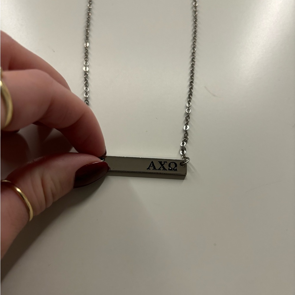 Alpha Chi Omega necklace